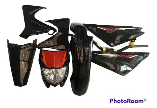 Kit Tapas Plásticas Yamaha Xtz 125 (adaptable P Otra Motos)