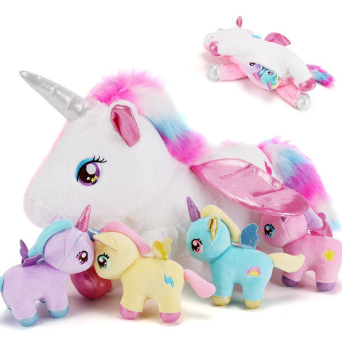 Gnomantic Unicornio 5 Peluches Para Mamá Y Bebés