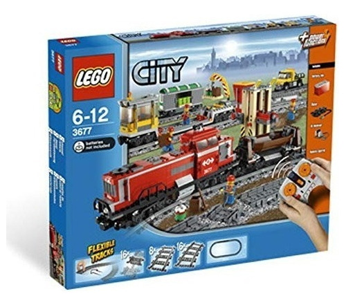 Lego Tren De Juguete # 3677 Tren De Carga Rojo