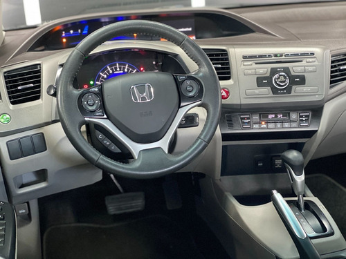 Imagem 10 de 15 de Honda Civic 2.0 Lxr At Flex 2013/2014