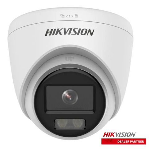 Imagen 1 de 8 de Cámara Ip Hikvision Colorvu Domo 2mpx 1080p Full Color 24hs