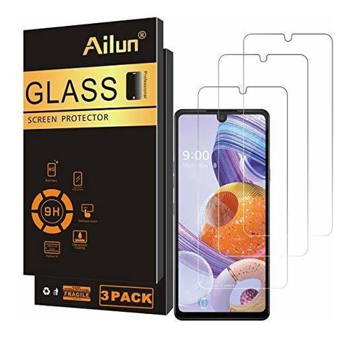 Pantalla Para LG Stylo Unidade In Cristal Templado Carcasa