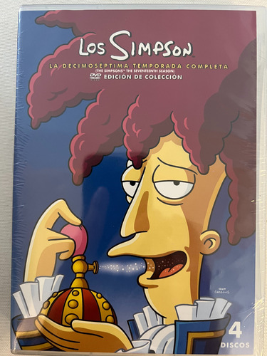 Dvd Los Simpsons Temporada 17 / Season 17