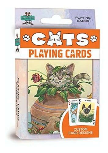 Juego De Cartas - Masterpieces Cats Jugando A Las Cartas