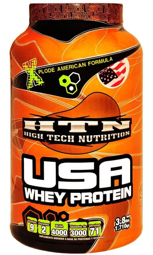 Usa Whey Protein 3,8 Lb 1,7 Kg  Htn Proteína Concentrada 