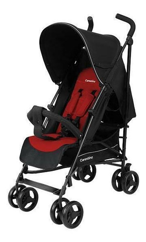 Paragüitas Carestino Bastón Capri Capri CO001-CGM rojo con chasis color negro