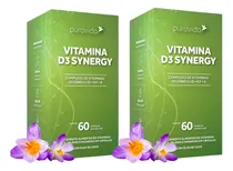 Comprar Kit Com 2 Unid Vitamina D3 Synergy 60 Caps - Pura Vida