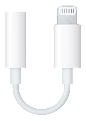 Cable Adaptador Para iPhone A Jack 3.5mm Para Audífonos