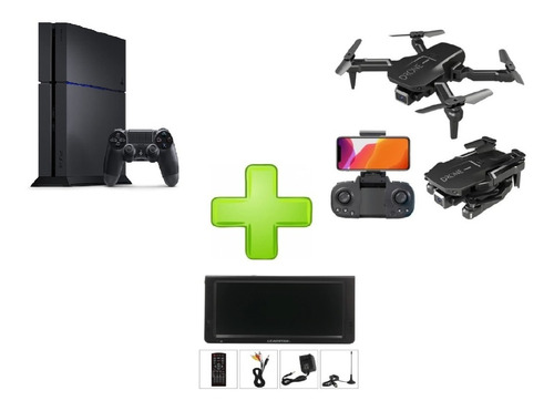 Sony Playstation 4 Slim 500gb +mini Dron + Leadstar Portátil (Reacondicionado)