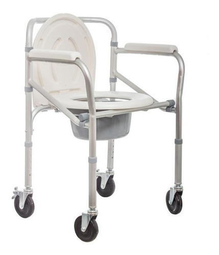 Silla Cómodo De Baño Plegable De Aluminio 100kg - Eko-mobili