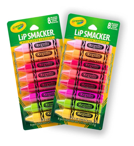 Lip Smacker - Crayola - 2 Piezas Party Pack - Bálsamo Labial