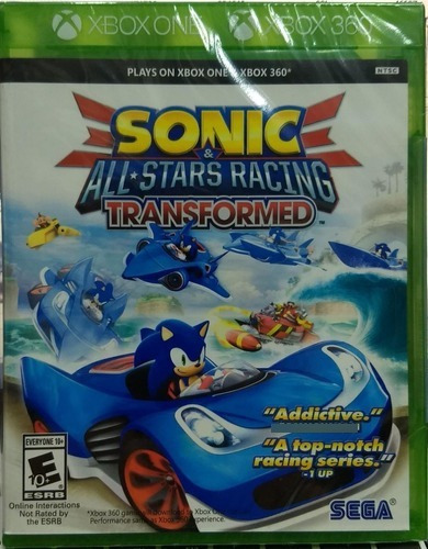 Sonic All Stars Racing Transformed Xbox 360 / One