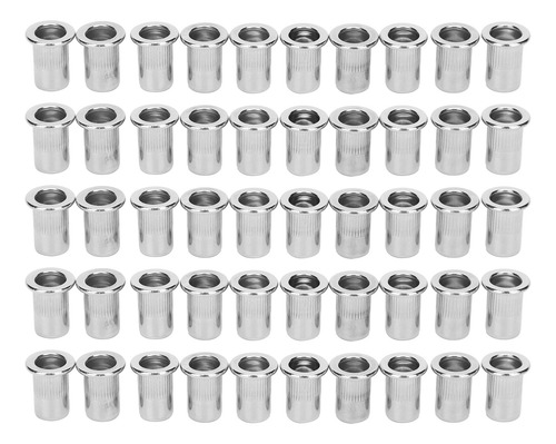 Juego De 50 Tuercas Remachadoras Ciegas, Tuercas Acanaladas