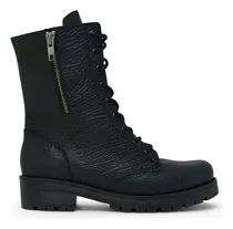 Comprar Borcego Bota Cuero Vacuno Cierre Mujer Gravagna 2531 Tks