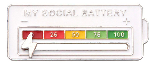 Broche De Batería J My Social Creative Rainbow Mood Pi 8014