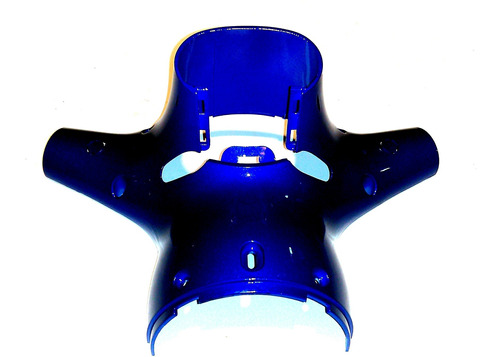 Cubre Manubrio Inferior Azul Zanella Mod 150 Pro