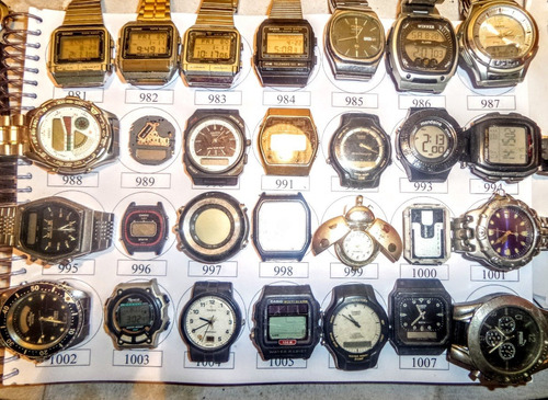 Lote 4 Sucatas Casio E Outros- Máquina Do Tempo