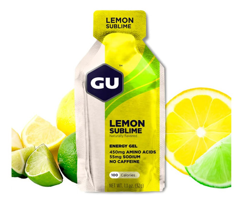 Gel Gu Lemon Sublime | Gel Energético Gu Energy