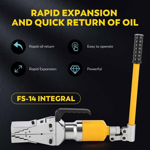Separador De Bridas Hidráulico Fs-14, Portátil, 14t, 81mm