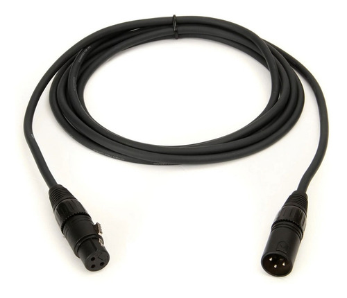 Imagen 2 de 6 de Cable Xlr Canon 3 Metros Microfono Daddario Pw-cmic-10