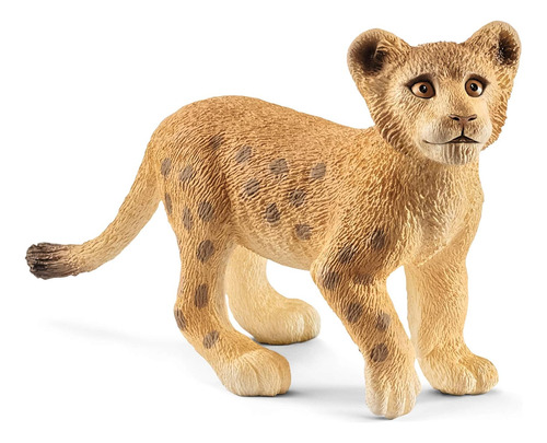 Schleich Figura De Cachorro De León, Multicolor