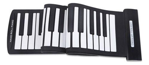 Portátil 61 Teclas Flexível Roll-up Piano Usb Midi