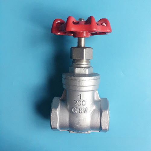 Material 304 Dn32 - Válvula De Compuerta De Acero Inoxidable