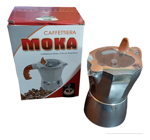 Cafetera Moka 3 Tazas 150ml Italiana Expreso Mini Café  