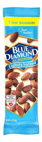 Almendras Ligeramente Saladas 12 Unidades Blue Diamond