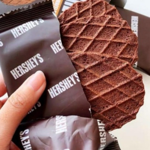 Hershey Chocolate Waffle De Chocolate Importado De Korea