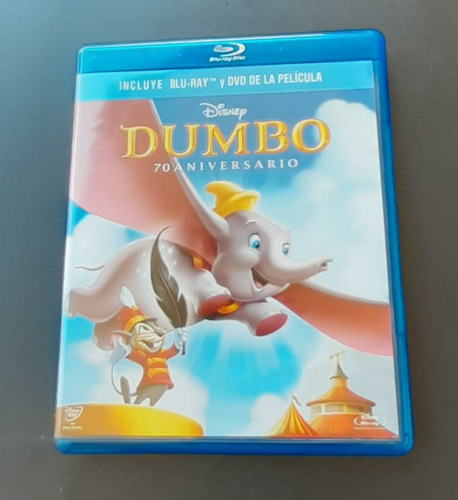 Disco Blue Ray Dumbo + Dvd Dumbo 