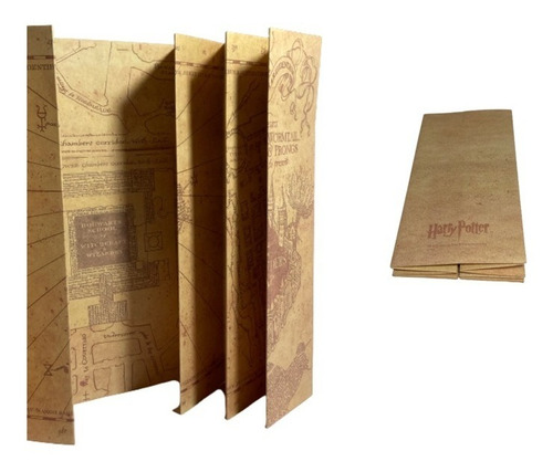 Set Harry Potter Mapa Del Merodeador + 2 Ranas De Chocolate