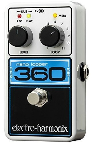 Electro-harmonix 360 Nano Looper Pedal De Efectos De Guitarr