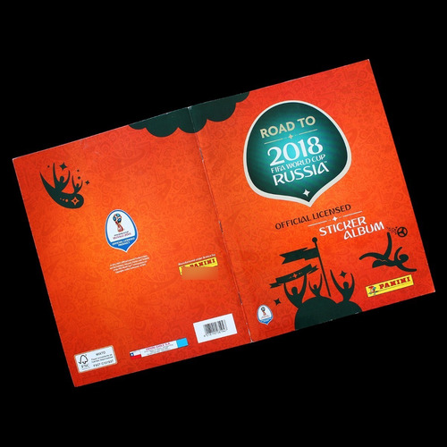 Imagen 2 de 7 de ¬¬ Álbum Fútbol Road To Russia 2018 Panini Completo Zp