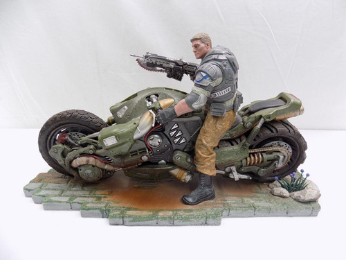 Gears Of War Solo Estatua, Entrego Ya!!!!!!!!!!!!!!!!!!!!!!!