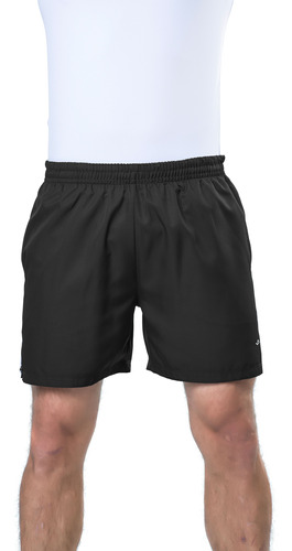 Shorts Elite Plus Size Masculino 31466 - Preto E Branco