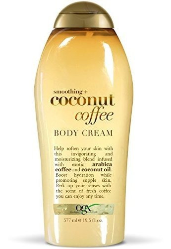 Creme Corporal Ogx Smoothing + Café Coco 19,5 Oz