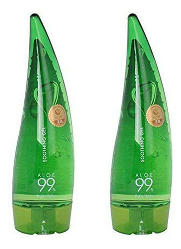 Gel - Holika Holika Gel Calmante 99% Aloe 250ml (pack De 2)