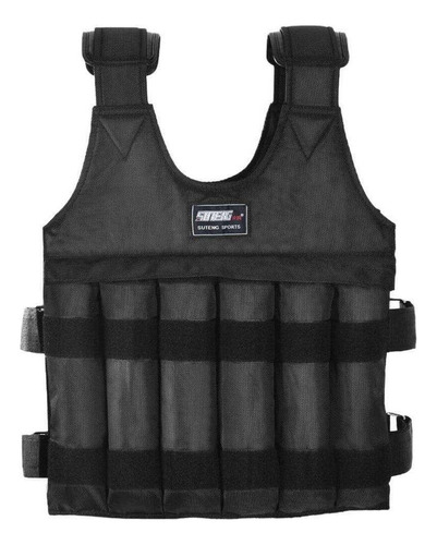 Max Loading 50kg Chaleco Ajustable Peso Chamarra Ejercicio
