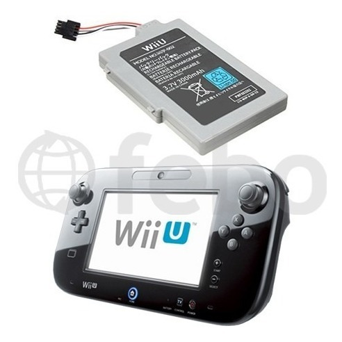 Repuesto Batería Compatible Para Nintendo Wii U Gamepad