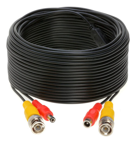 Cable Bnc Video Prefabricado Negro 30,5 M