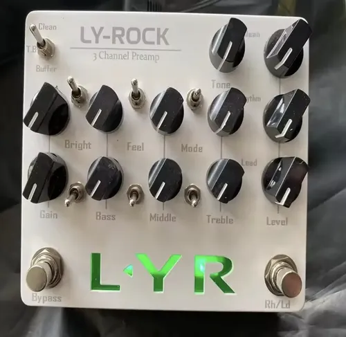 Ly-rock Ksr Ceres Pré-amplificador 3 Canais | MercadoLivre