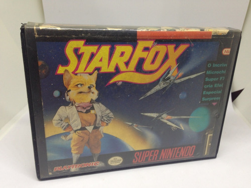 Apenas A Caixa - Star Fox - Super Nintendo - Playtronic  - L