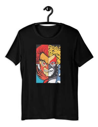 Playera Cuadro Leono Pantro Cheeta Tigre Thundercatz