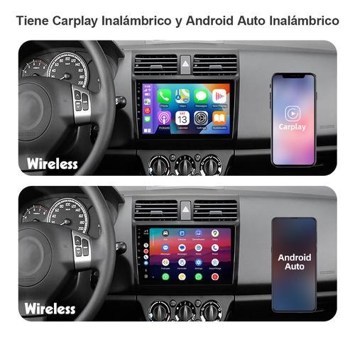 Cc-j Estéreo Carplay 2+32gb Para Suzuki Swift 2003-2010 100