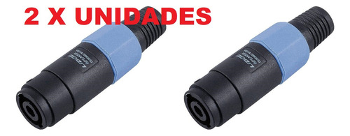 Speakon Aero Para Cable De 4 Polos Lidge