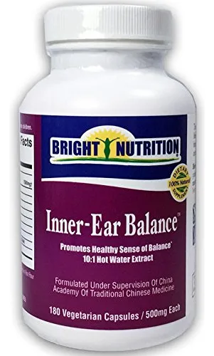 Supplement Bright Nutrition Inner-ear Balance 180 Cápsulas