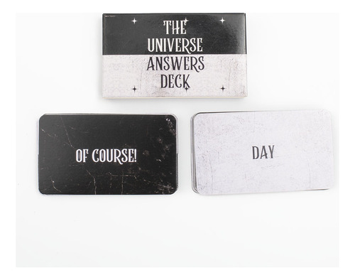 Juego De Cartas Con Palabras Con Mensajes The Universe Answe