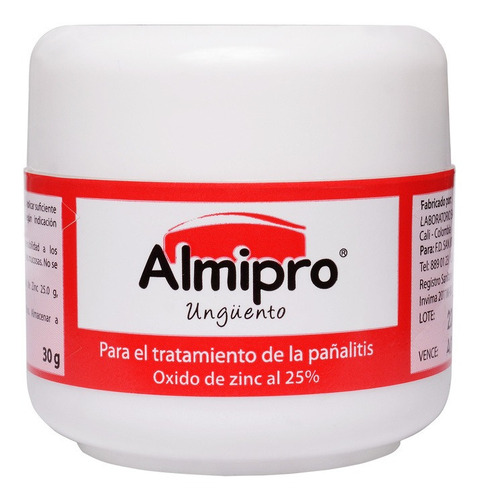 Imagen 1 de 1 de Crema Antipañalitis Almipro - g a $315