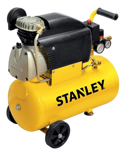 Compresor de aire eléctrico Stanley SC404STC305 monofásico 24L 2hp 220V 50Hz amarillo